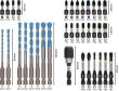 PRO Impact Schrauberbits und Multi Construction Bohrer Set, 35-tlg. Produktbild img5 S