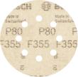 PRO F355 Schleifblatt, 125&nbsp;mm, 80, 5-tlg. Produktbild img2 S