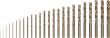 PRO Stainless Steel HSS-Co Spiralbohrer-Set, 25-tlg. Produktbild img1 S