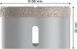 PRO Ceramic dry Trockenbohrkrone, 68&nbsp;x&nbsp;35&nbsp;mm, X-Lock Produktbild img5 S