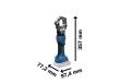 Akku-Hydraulisches Presswerkzeug GPH 18V-60 in XL-BOXX Produktbild img3 S