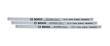 Handwerkzeuge Bügelsägeblätter 150 mm 24 TPI 3 Stück Produktbild