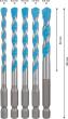 EXPERT HEX-9 Multi Construction Bohrer-Set, D= 5,5 / 6 / 6 / 7 / 8 mm, 5-tlg. Produktbild img4 S