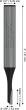 PRO Nutfräser, einschneidig, Ø 1/8"&nbsp;x&nbsp;L 19/64", Schaft 1/4" Produktbild img5 S