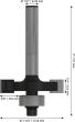 PRO Nutfräser, L 1/4", Schaft 1/4" Produktbild img5 S
