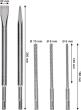 PRO SDS plus-4C Meißel- und Bohrersatz, 5-tlg Produktbild img3 S