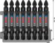 PRO Impact Schrauberbit mit Doppelklingen und Pick and Click, PH2, 65&nbsp;mm, 8-tlg. Produktbild img5 S