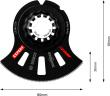 EXPERT ACZ 105 ET Multi Material Segmentsägeblatt, 5-tlg. Produktbild img4 S