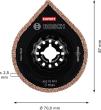 EXPERT 3 max AVZ 70 RT4 Platte zum Entfernen von Fugen, 70&nbsp;mm, 10-tlg. Produktbild img5 S