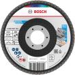 X451 Fächerschleifscheibe, 115 x 22,23&nbsp;mm, K80, Z27, 15-tlg Produktbild img1 S