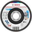 X451 Fächerschleifscheibe, 115 x 22,23 mm, K60, Z27, 15-tlg Produktbild