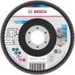 X451 Fächerschleifscheibe, 115 x 22,23&nbsp;mm, K120, Z29, 15-tlg Produktbild img1 S