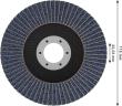 X451 Fächerschleifscheibe, 115 x 22,23&nbsp;mm, K80, Z29, 15-tlg Produktbild img5 S