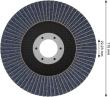 X451 Fächerschleifscheibe, 115 x 22,23&nbsp;mm, K120, Z29, 15-tlg Produktbild img5 S