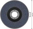 X451 Fächerschleifscheibe, 115 x 22,23&nbsp;mm, K120, Z27, 15-tlg Produktbild img5 S