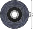 X451 Fächerschleifscheibe, 125 x 22,23&nbsp;mm, K40, Z29, 15-tlg Produktbild img5 S