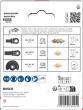 Holz- und Weichmetall-Blatt-Set für oszillierende Multifunktionswerkzeuge,3-tlg. Produktbild img4 S