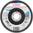 X451 Fächerschleifscheibe, 125 x 22,23 mm, K120, Z29, 60-tlg Produktbild