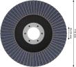 X451 Fächerschleifscheibe, 115 x 22,23&nbsp;mm, K40, Z29, 60-tlg Produktbild img5 S