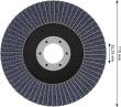 X451 Fächerschleifscheibe, 115 x 22,23&nbsp;mm, K60, Z29, 60-tlg Produktbild img5 S