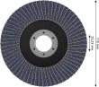 X451 Fächerschleifscheibe, 115 x 22,23&nbsp;mm, K60, Z27, 60-tlg Produktbild img5 S