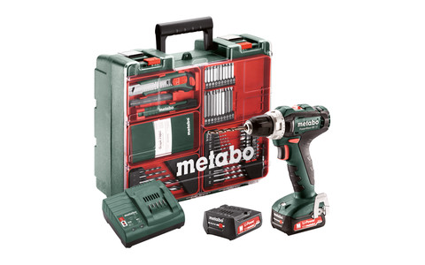 Akku-Bohrschrauber PowerMaxx BS 12 Mobile Werkstatt (601036870) Mobile Werkstatt; Kunststoffkoffer; 12V 2x2Ah Li-Power + SC 30 Produktbild img2 L