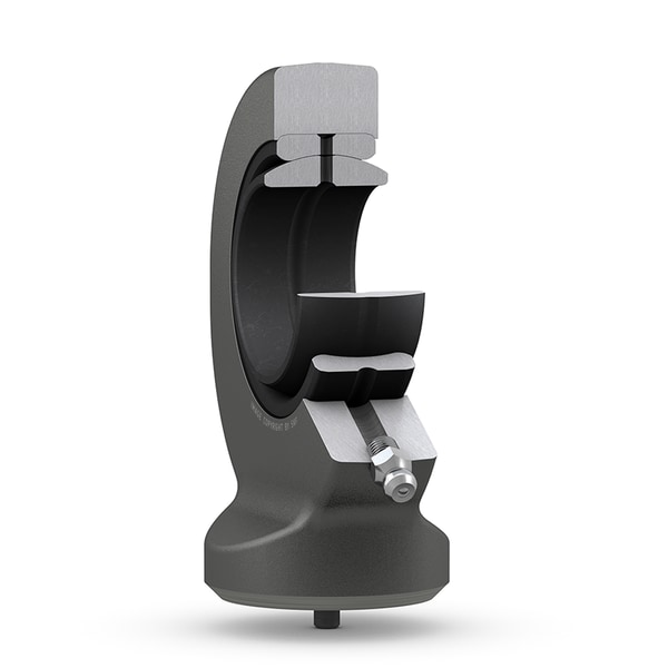 Gelenkkopf, wartungspflichtig, zylindrisches Anschweißende Produktbild img1 L