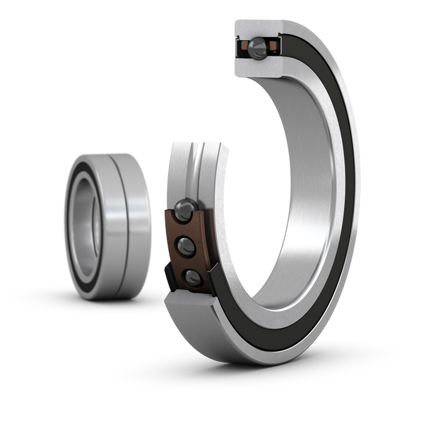 Hybrid super-precision angular contact ball bearing, universally matchable Produktbild img1 L