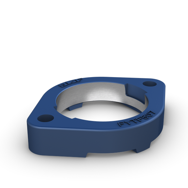 Gehäuse mit Ovalflansch, für Spannlager, kompakt, Gusseisen Produktbild img1 L