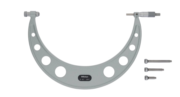 Bügelmessschraube mit auswechselbarem Messamboss 8-12" Produktbild img1 L