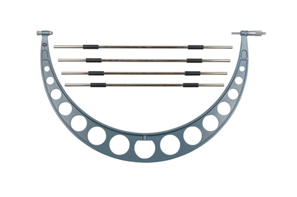 Bügelmessschraube mit auswechselbarem Messamboss 24-28" Produktbild img1 L