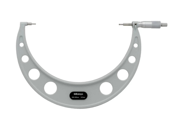 Bügelmessschraube mit kleinen Messflächen 200-225 mm, 3 mm Messfläche Produktbild img1 L