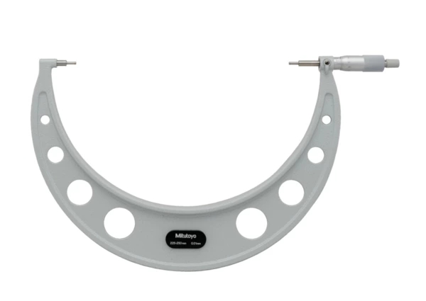 Bügelmessschraube mit kleinen Messflächen 225-250 mm, 3 mm Messfläche Produktbild img1 L