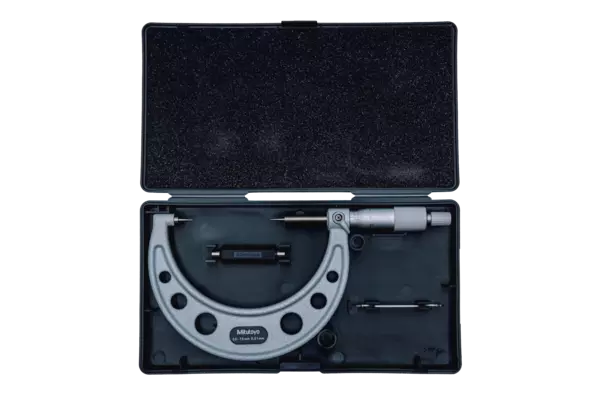 Bügelmessschraube mit gehärteten Spitzen 50-75 mm, 15° Spitze Produktbild img2 L