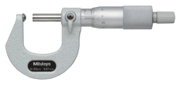 Bügelmessschraube mit sphärischem Amboss 0-25 mm Produktbild img1 L
