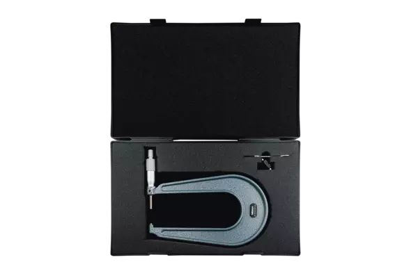 Bügelmessschraube 25-50 mm, flache(r) Spindel/Amboss, 150 mm Bügel Produktbild img2 L