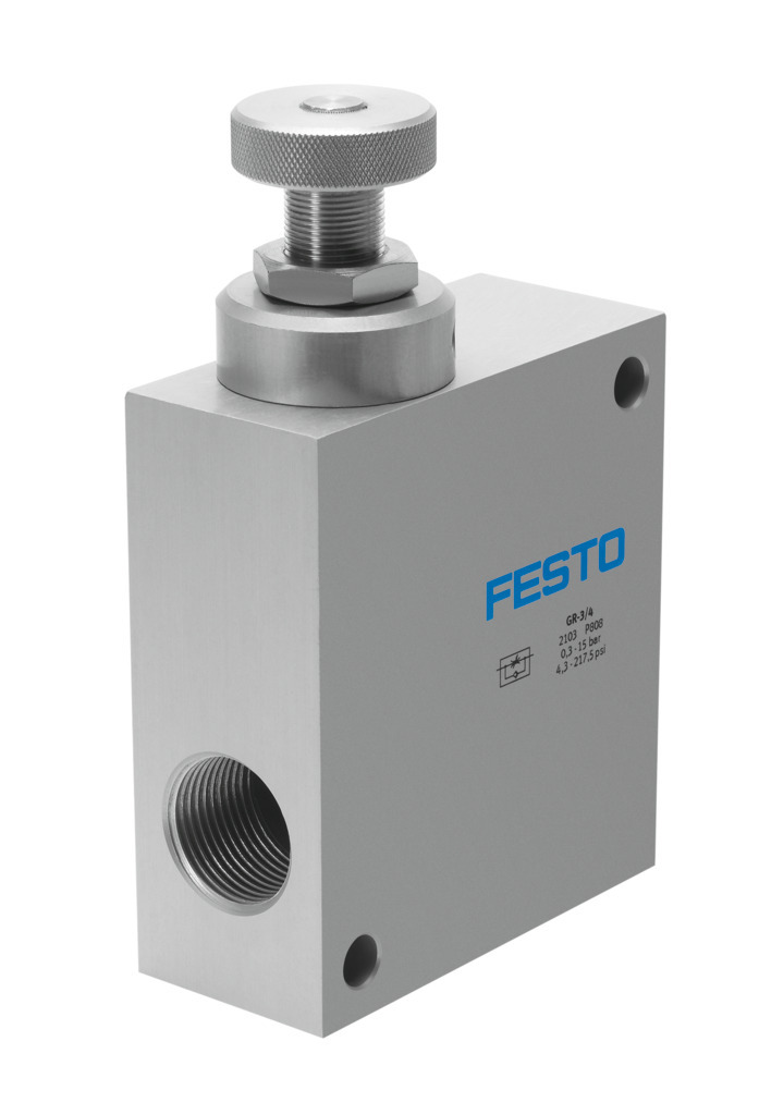 GR-3/4 Drossel-Rückschlagventil Produktbild img1 L