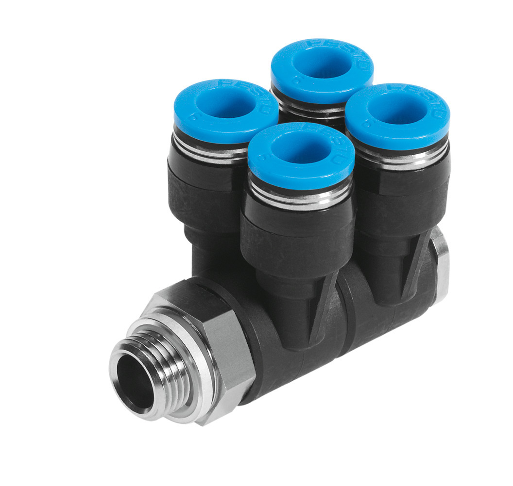 QSLV4-G1/4-8 Mehrfachverteiler Produktbild img1 L