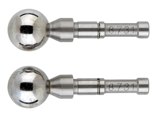 Wechselbare Kugelmessansätze 8,731 mm (11/32") Produktbild img1 L