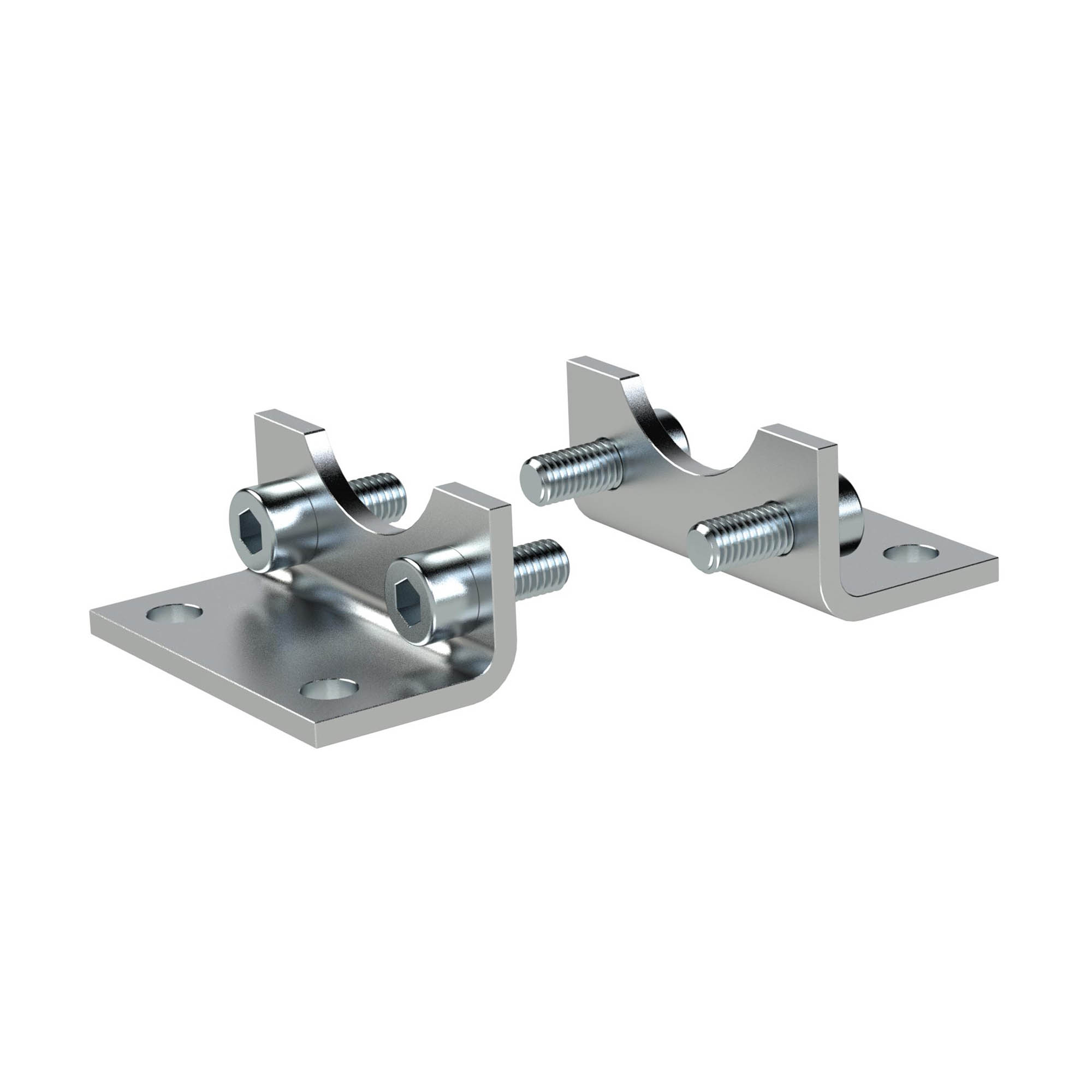 Fußbefestigung für kolbenstangenlose Zylinder ZRL1 Ø16 Produktbild img1 L