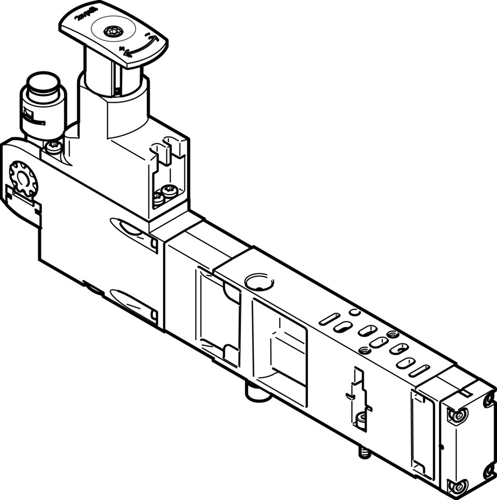 VABF-S4-2-R3C2-C-6 Reglerplatte Produktbild img1 L
