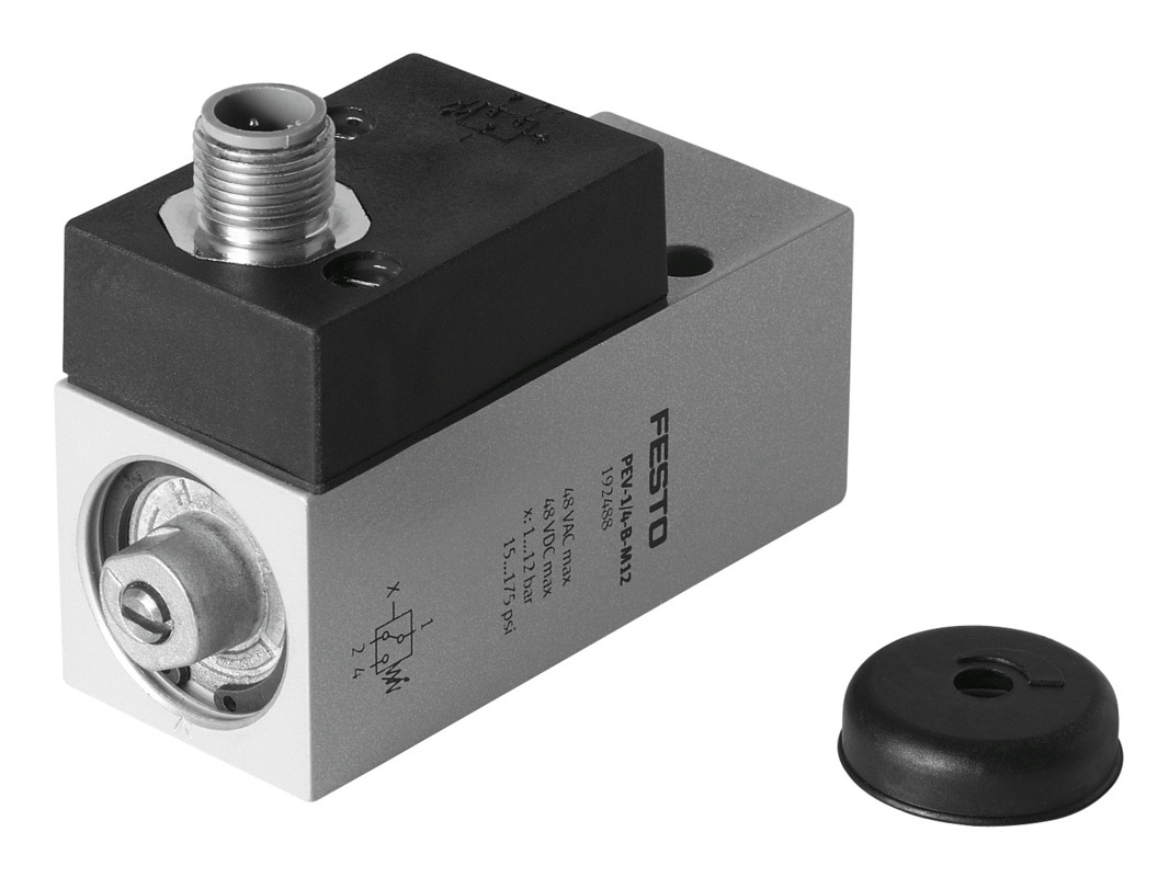 PEV-1/4-B-M12 Druckschalter Produktbild img1 L