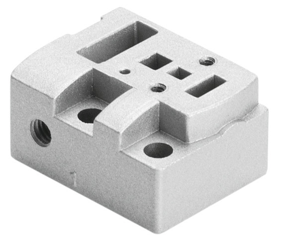 MHP1-AS-2-M3 Einzelanschlussplatte Produktbild img1 L