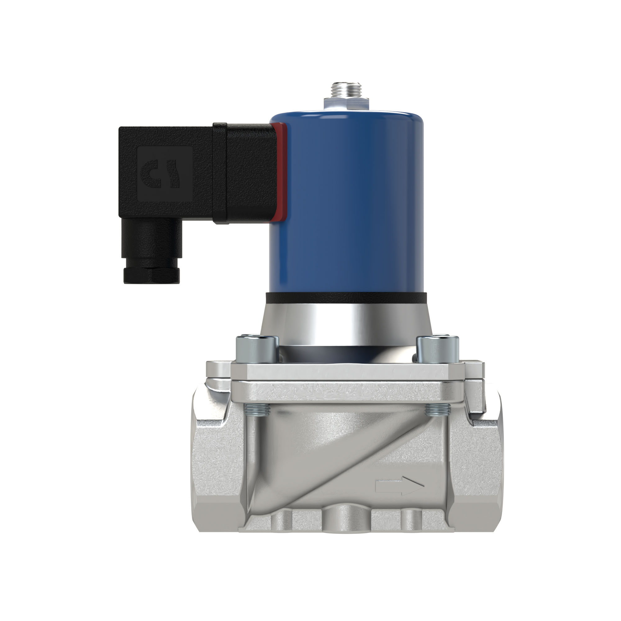 2/2 MV, NC, ES, G3/4, DN20, PN 0-12, FPM, zwangsg., 24V DC Produktbild img3 L