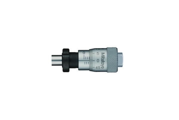 Einbaumessschraube, kurze Trommel 0-6,5 mm, 0,01 mm, flach, mit Spannmutter Produktbild img2 L