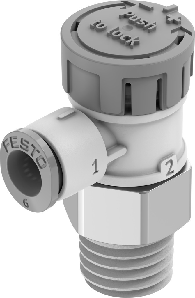 VFOE-LE-T-R14-Q6-F1A Drossel-Rückschlagventil Produktbild img1 L
