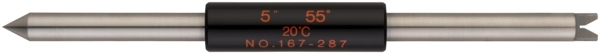 Einstellnormal für Gewindemessung 55°, Länge: 5" Produktbild img1 L