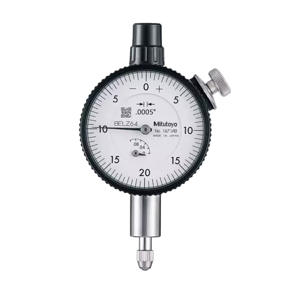 Dial Gauge, Flat Back, ANSI/AGD Type 0,1", 0,0005", 1, Nr. 1671AB Produktbild img1 L