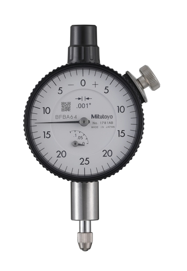 Dial Gauge, Flat Back, ANSI/AGD Type 0,125", 0,001", Nr. 1781AB Produktbild img1 L