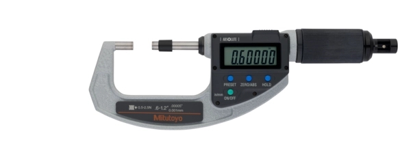 Absolute Digitale Bügelmessschraube QuickMike, Zoll/Metrisch, 0,6-1,2", 0,5-2,5N Produktbild img1 L